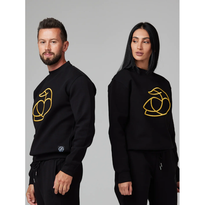 S06BKEW BLACK-GOLD EMBROIDERY LIMITED EDITION SWEATSHIRT